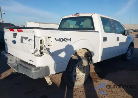 2014 Ford F-150 Xl из США, поврежденный, VIN 1FTFW1EF8EKF78077